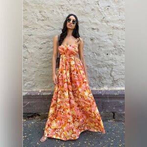 Hansen + Gretel » Sunset Swirl Dress